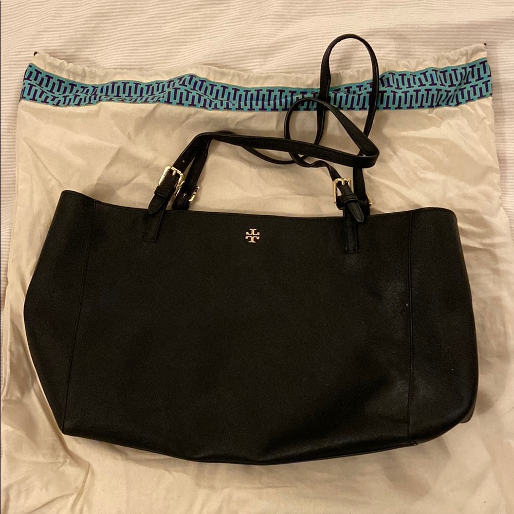 Tory Burch Black Tote Bag